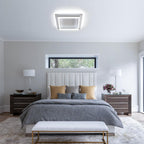 Ceiling Light - White Acrylic Frame, Tunable and Dimmable