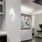 Ceiling Light - White Aluminium Frame, White Light