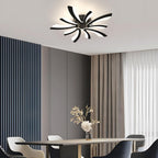 Ceiling Light - Black Acrylic Frame, Tunable and Dimmable