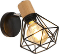 Wall Light - White Metal Frame