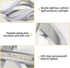 Wall Light - White Aluminium Frame, Natural Light