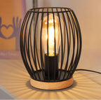 Table Lamps - Black Metal Frame