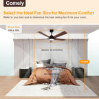 Ceiling Light - Black Wood Frame, Tunable and Dimmable