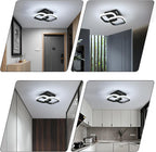 Ceiling Light - Gold Aluminium Frame, Warm Light