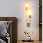Wall Light - Gold Metal Frame