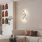 Wall Light - Silver Aluminium Frame, Natural Light