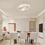 Ceiling Light - White Metal Frame, Tunable and Dimmable
