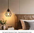 Chandeliers - Black Metal Frame