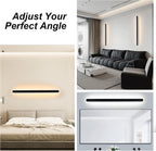 Wall Light - Black Metal Frame, Tunable and Dimmable