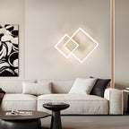 Ceiling Light - White Acrylic Frame, Natural Light