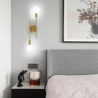 Ceiling Light - Gold Metal Frame