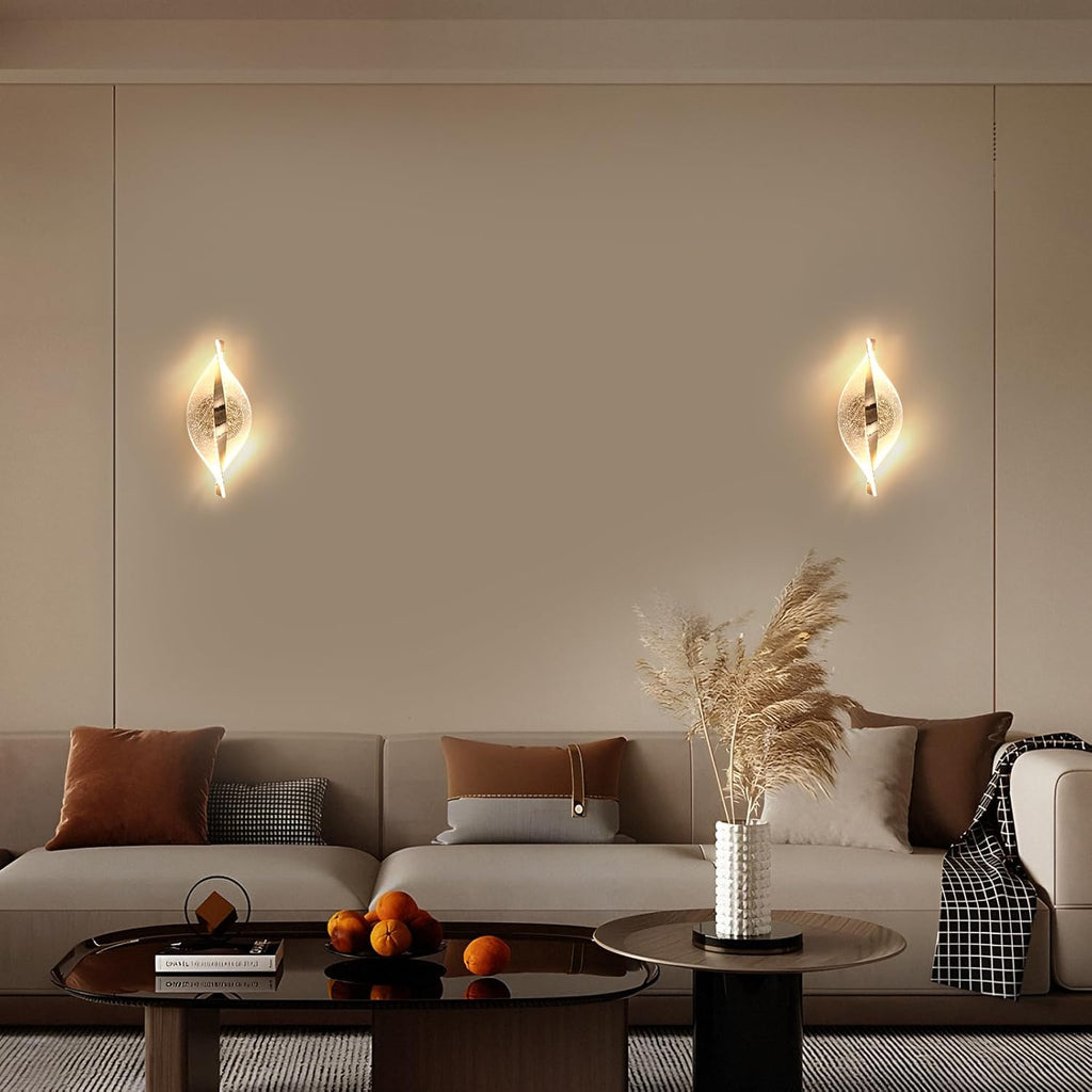 Wall Light - Gold Acrylic Frame, Tunable