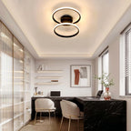 Ceiling Light - Black Aluminium Frame, Tunable and Dimmable
