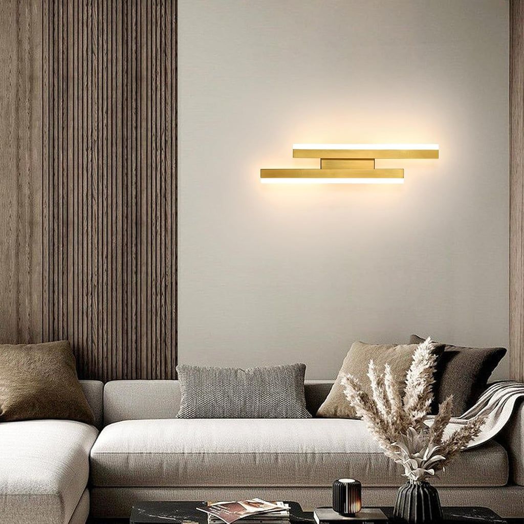 Wall Light - Gold Acrylic Frame, Tunable