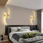 Wall Light - White Aluminium Frame, Warm Light