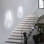 Wall Light - White Aluminium Frame, White Light