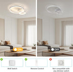 Ceiling Light - White Acrylic Frame, Tunable and Dimmable