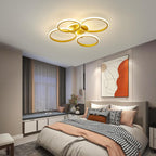 Ceiling Light - Gold Acrylic Frame, Tunable and Dimmable
