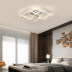 Ceiling Light - Silver Aluminium Frame, Natural Light