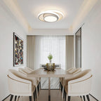 Ceiling Light - White Aluminium Frame, Natural Light