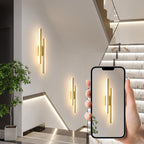 Wall Light - Gold Acrylic Frame, Tunable