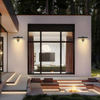 Wall Light - Black Aluminium Frame, Warm Light