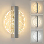 Wandleuchte – Acrylrahmen silber, Tunable