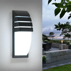 Wandleuchte – Schwarzer Aluminiumrahmen, weißes Licht