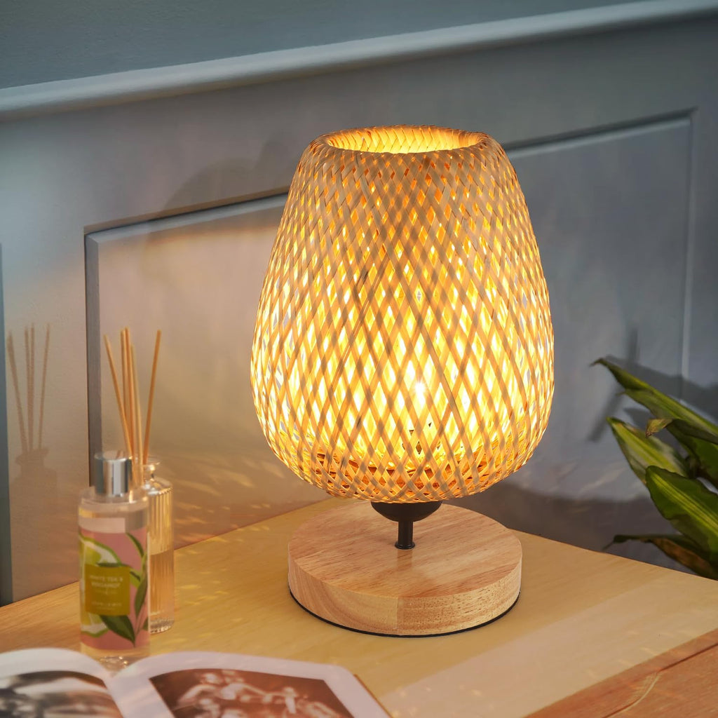 Table Lamps - Wood Frame
