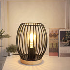 Table Lamps - Black Metal Frame