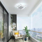 Ceiling Light - White Aluminium Frame, Tunable and Dimmable