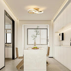 Ceiling Light - Gold Aluminium Frame, Natural Light