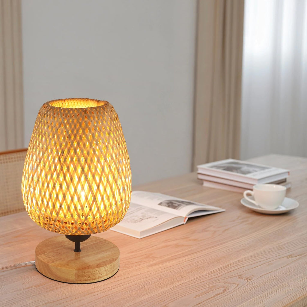 Table Lamps - Wood Frame