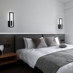 Wall Light - Black Acrylic Frame, White Light