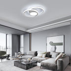 Ceiling Light - White Metal Frame, Tunable and Dimmable