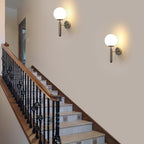 Applique - Cornice in vetro cromato