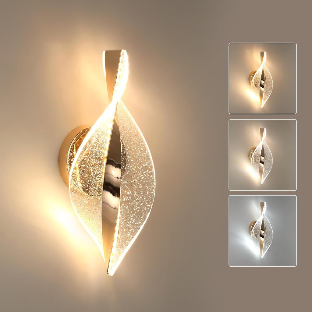 Wall Light - Gold Acrylic Frame, Tunable