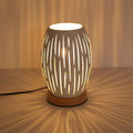 Table Lamps - White Metal Frame