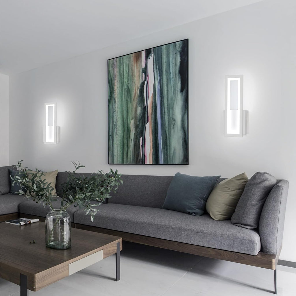 Wall Light - White Acrylic Frame, Tunable