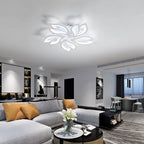 Ceiling Light - White Acrylic Frame, White Light