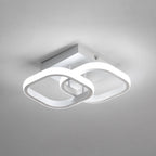 Ceiling Light - White Aluminium Frame, White Light