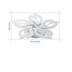 Ceiling Light - White Acrylic Frame, White Light