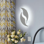 Wall Light - White Aluminum Frame, White Light