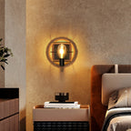 Wall Light - Black Metal Frame