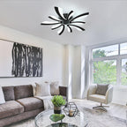 Ceiling Light - Black Acrylic Frame, Tunable and Dimmable