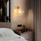 Wall Light - White Metal Frame
