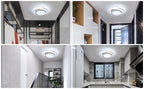 Ceiling Light - White Aluminium Frame, White Light