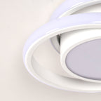 Ceiling Light - White Aluminium Frame, Natural Light
