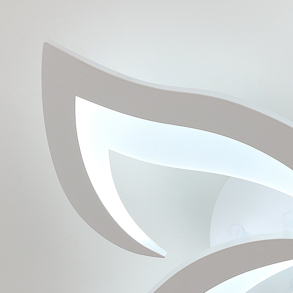Ceiling Light - White Acrylic Frame, Tunable and Dimmable