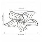 Ceiling Light - White Acrylic Frame, Tunable and Dimmable